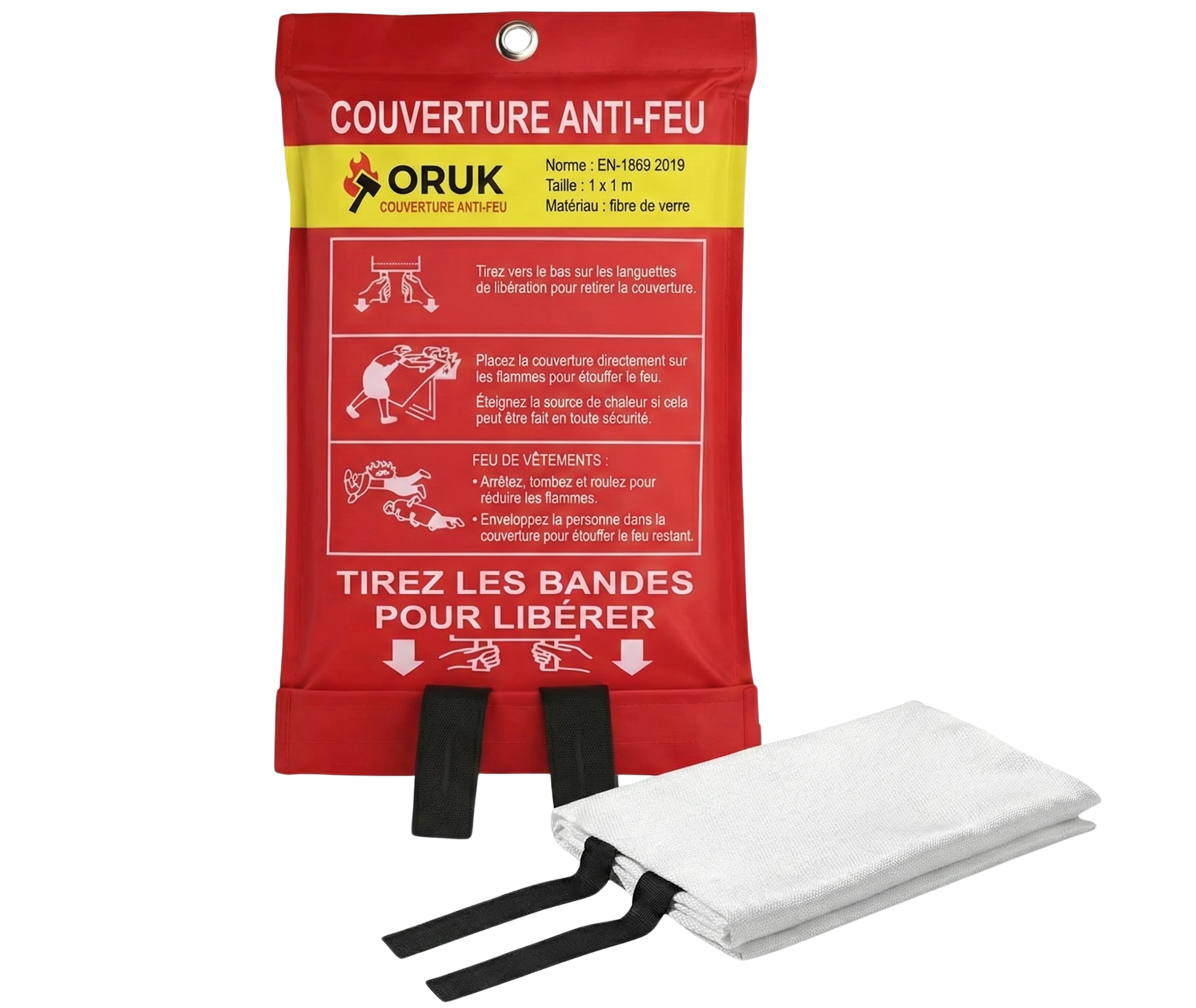 Oruk couverture anti-feu : Quantité 2